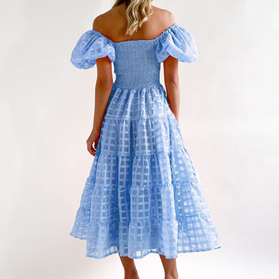 Helda - Zeitloses Elegantes Damen Maxi Kleid