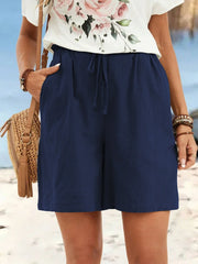 Sommerfeld | Luftige Shorts mit Relaxed Fit (1 kaufen, 1 GRATIS dazu) – Marineblau