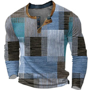 BEECK™ | FARBENFROHES HERREN-LANGARMSHIRT – Blau
