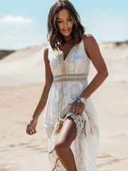 Adrianna | Schmeichelndes Kleid – Weiß