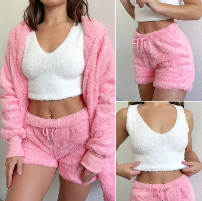 Kuscheliges Strickset