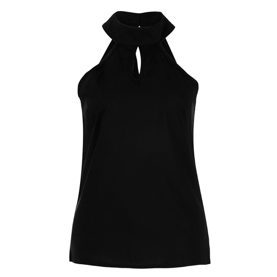 Cleo - Halterneck Top Anziehend Schick für Damen