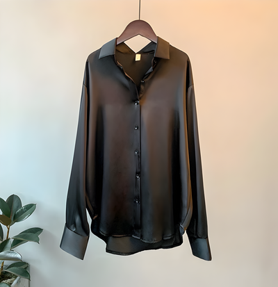 Meryn | Luxuriöse Seidenbluse für jeden formellen Anlas