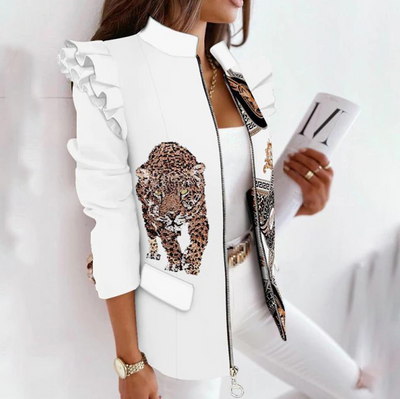 Gemusterter Blazer für Damen