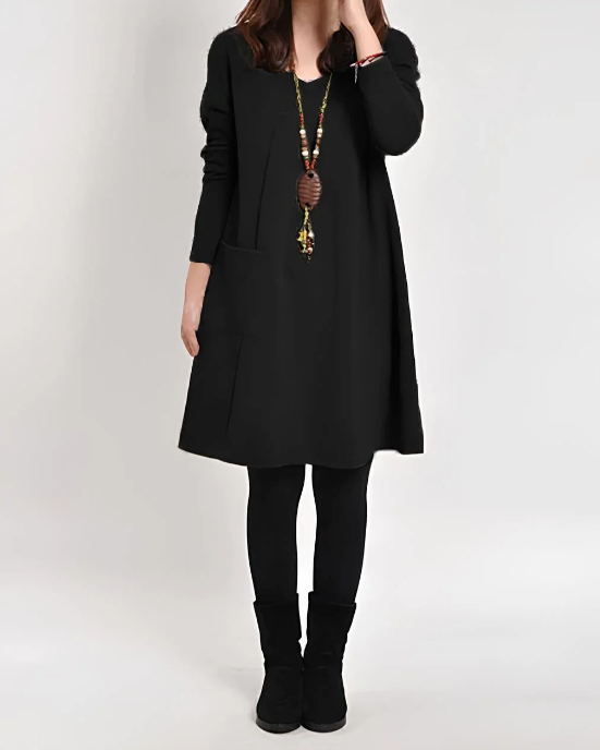 Amaya | Gemütliches Taschenkleid