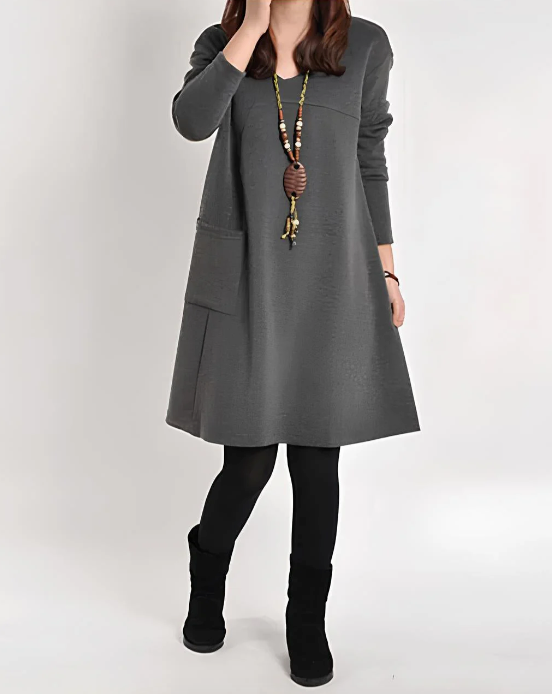 Amaya | Gemütliches Taschenkleid