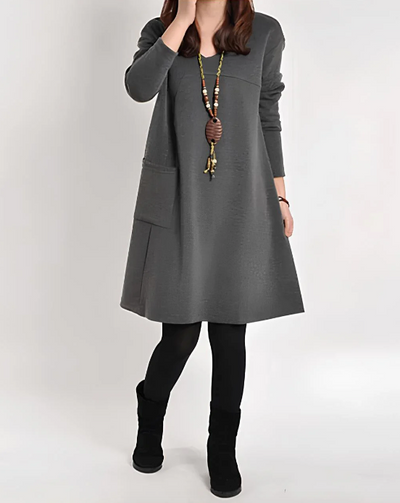 Amaya | Gemütliches Taschenkleid