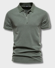 Mario - Poloshirt aus Baumwolle – Grün