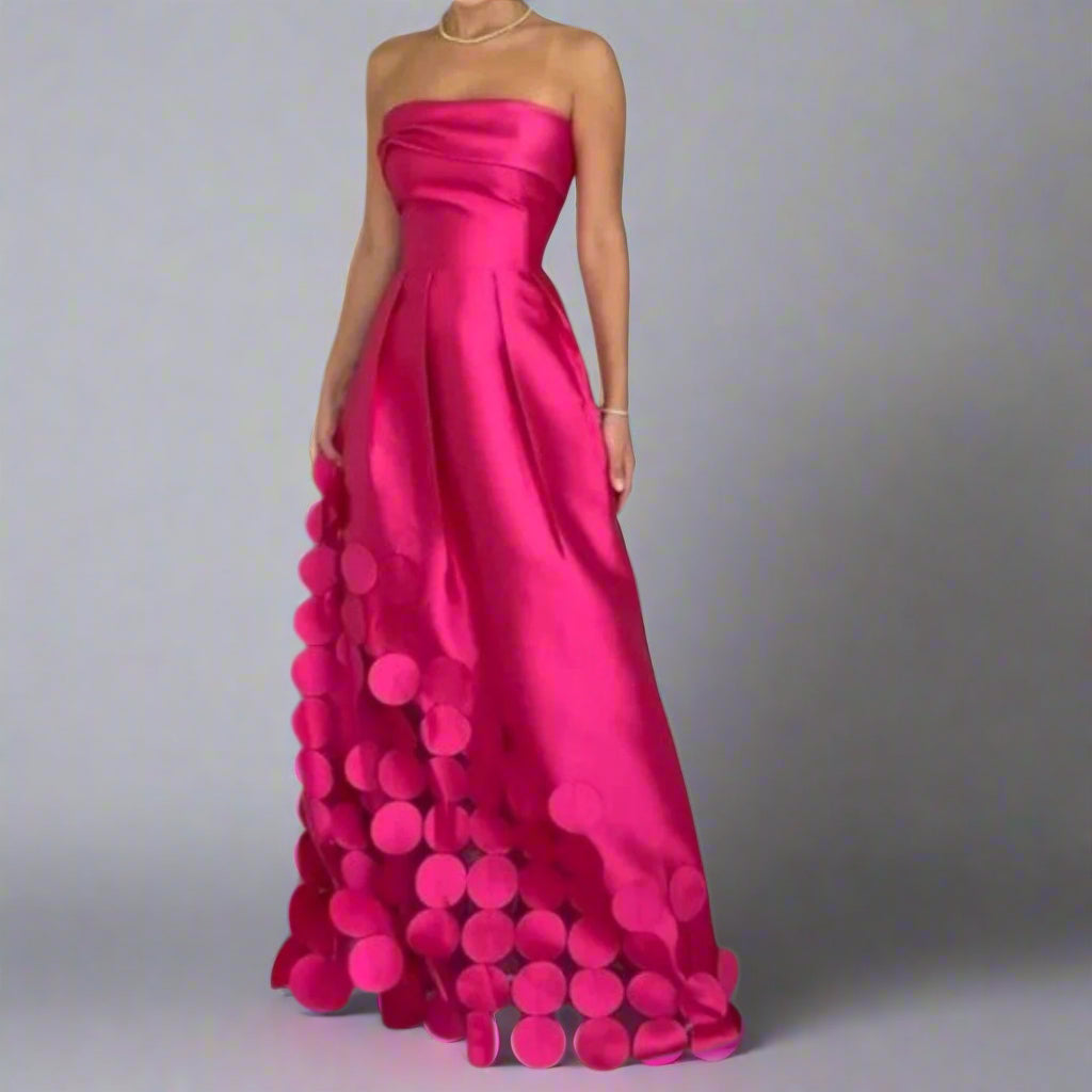 Dietlinde | Elegantes Langarmkleid für Jeden Anlass