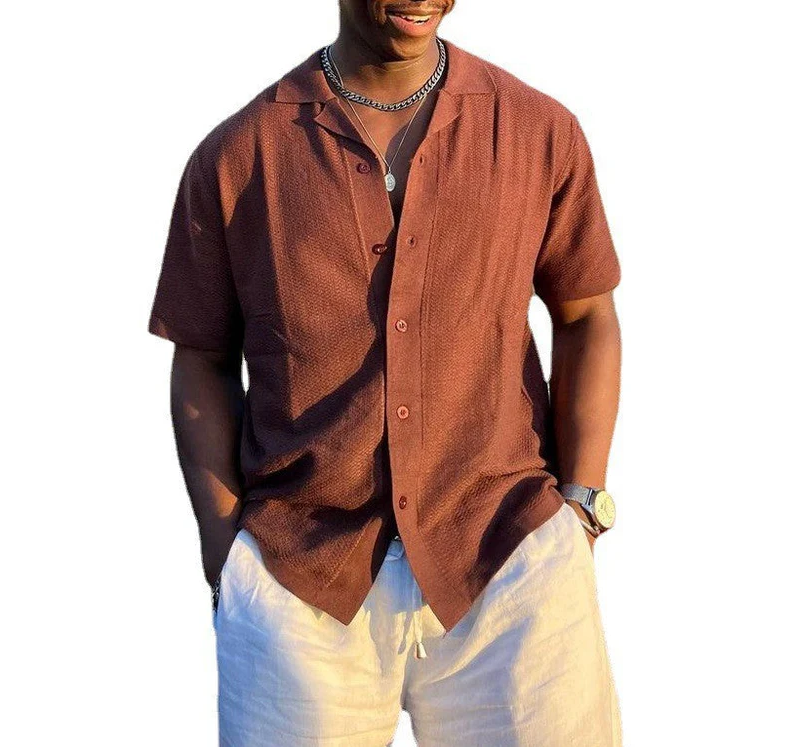 Tassilo – herrenpullover mit polokragen