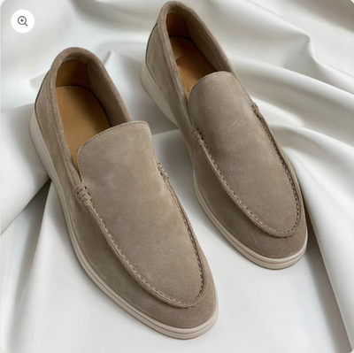 Gio - vintage-loafer aus leder für herren