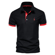 HEINRICH™ | SOMMER-POLO FÜR HERREN – Schwarz