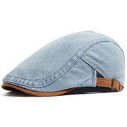 ALEXANDER | HERREN-JEANS-KAPPE – Hellblau