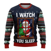 Benjamin | Herren Weihnachtspullover mit Schneemann-Print – Weihnachtsmann Mehrfarbig 1