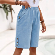 Sommerfeld | Bequeme Damen-Shorts – Türkis