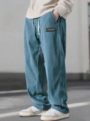 Max | Locker sitzende Cordhose Herren casual & stylisch – Himmelblau
