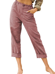 Sommerfeld | Elegante Sommer-Shorts mit Relaxed Fit (1 kaufen, 1 GRATIS dazu) – Bordeauxrot