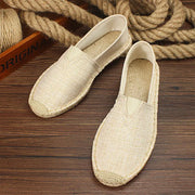 Bramley - Leichte Slip-on-Espadrilles – Hellgelb