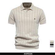 FREDERIK™ | HERREN-POLOSHIRT – Beige