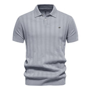 FREDERIK™ | HERREN-POLOSHIRT – Hellgrau