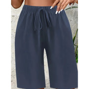 Sommerfeld | Lässige Shorts mit elastischem Bund (1 kaufen, 1 GRATIS dazu) – Marineblau