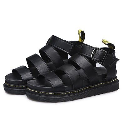 Loren - Bequeme Stilvolle Ledersandalen