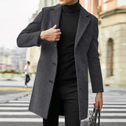 Arboric - Strukturierter Trenchcoat – Dunkelgrau