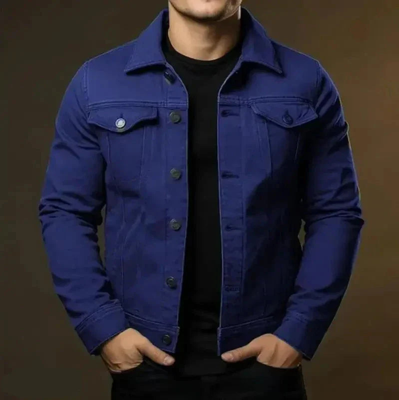 Robuste & Zeitlose Herren Jeansjacke aus 100 % Baumwolle – Noah
