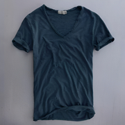 Brett - Lockeres, komfortables T-Shirt für Herren – Hellblau