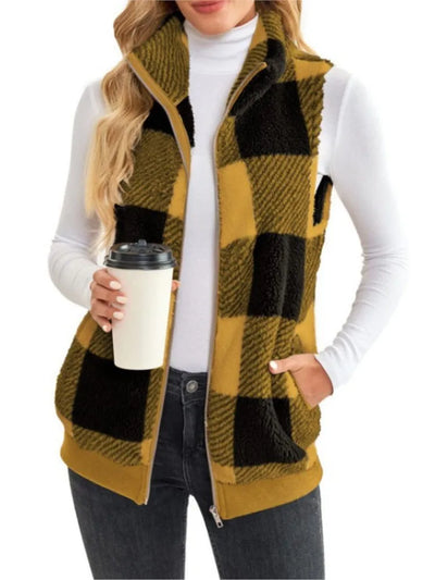 Nina I Ärmellose Strickjacke