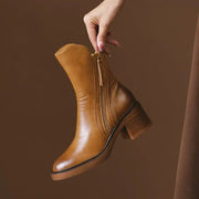 Selene | Damen Stiefeletten – Braun