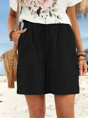 Sommerfeld | Luftige Shorts mit Relaxed Fit (1 kaufen, 1 GRATIS dazu) – Schwarz