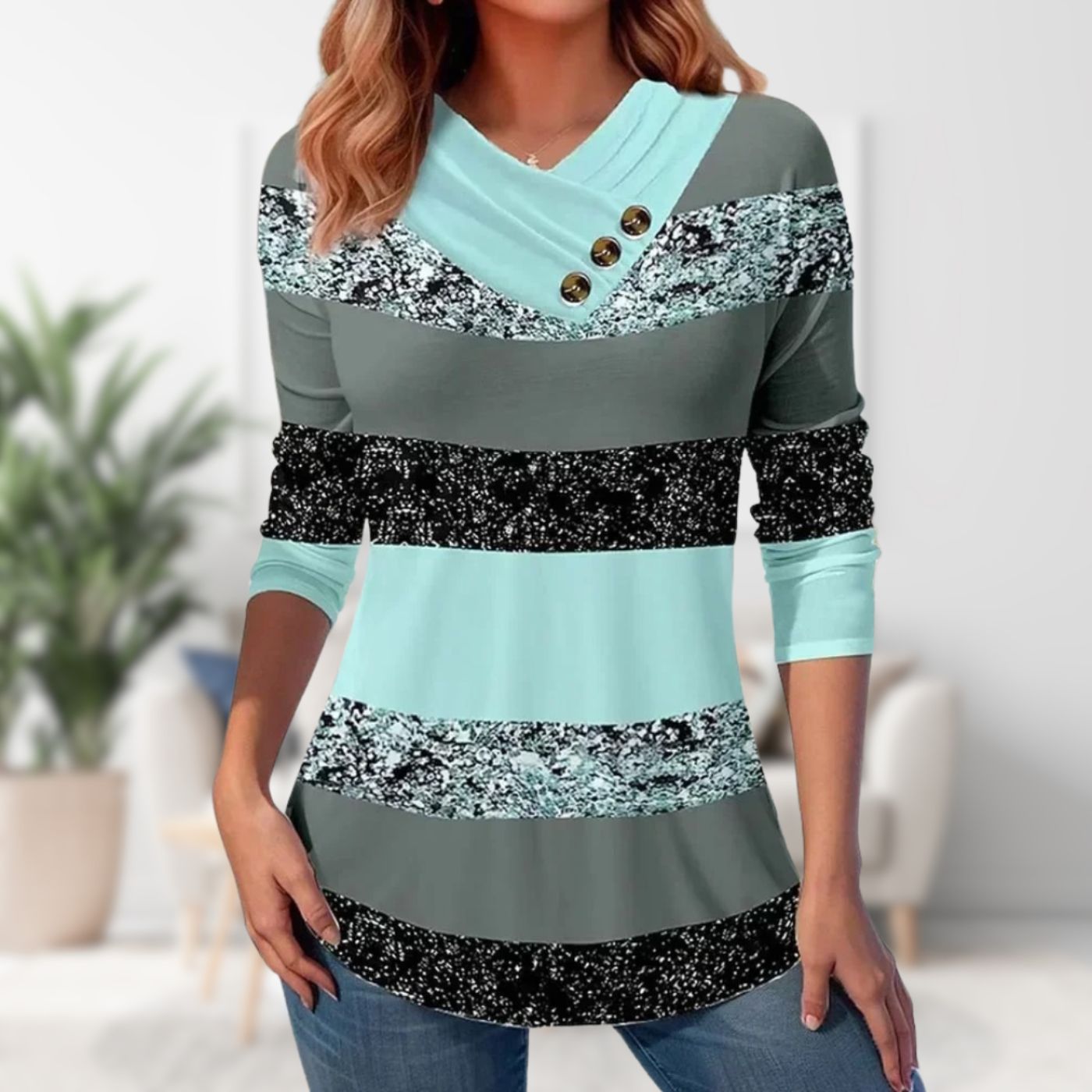 Sophia | Stylischer Pullover mit V-Ausschnitt