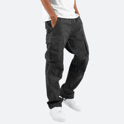 Boris - Stylische Cargo Hose Herren – Schwarz