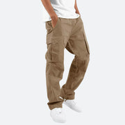 Boris - Stylische Cargo Hose Herren – Braun