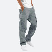 Boris - Stylische Cargo Hose Herren – Grau