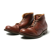 Stiefeletten Herren in Lederoptik – Braun