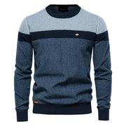 Thomas | Klassischer Und Eleganter Pullover Für Herren – Blau