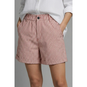 Svea | Damen Shorts Mit Hoher Taille Für Sommer – Rosa