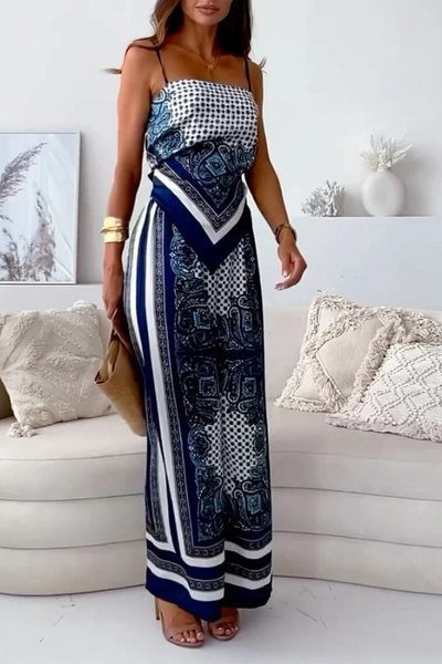 Carmilla - Luxuriöses Seidiges Lounge-Set