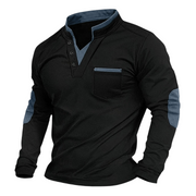 Anselor - Strukturierter Pullover – Blau