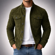 Finn | Modernes Overshirt Herren Chic – Grün