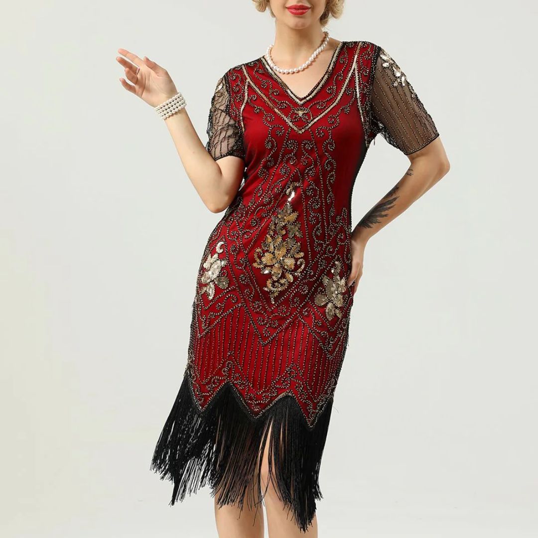 Sarah - Kleid Vintage Charme Stilvolle Eleganz