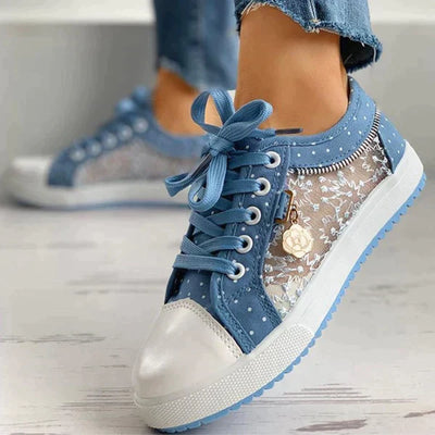 Lala - Damen Bequeme Mode Sneaker