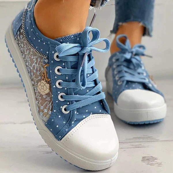 Lala - Damen Bequeme Mode Sneaker