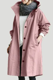 Aemilia - Allwetter-Regenmantel – Rosa