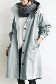 Aemilia - Allwetter-Regenmantel – Grau