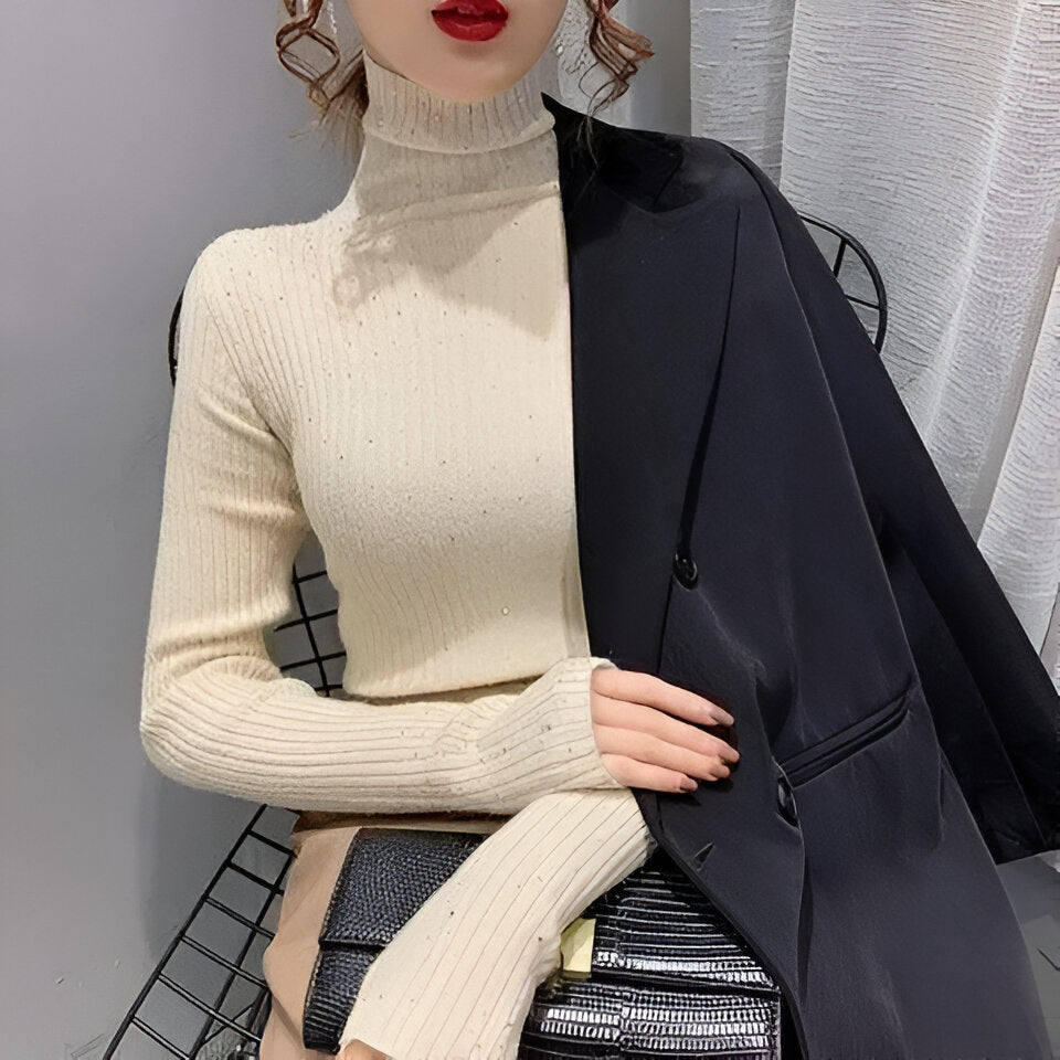 Eulalia | Polo-Shirt mit Diamantverzierung