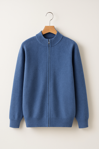 William Strickjacke mit Reißverschluss