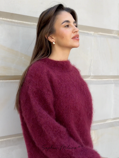 Sophia Mohair Rollkragenpullover